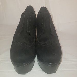 Beston FM19 Women's Lace Up Stitched Wingtip Block